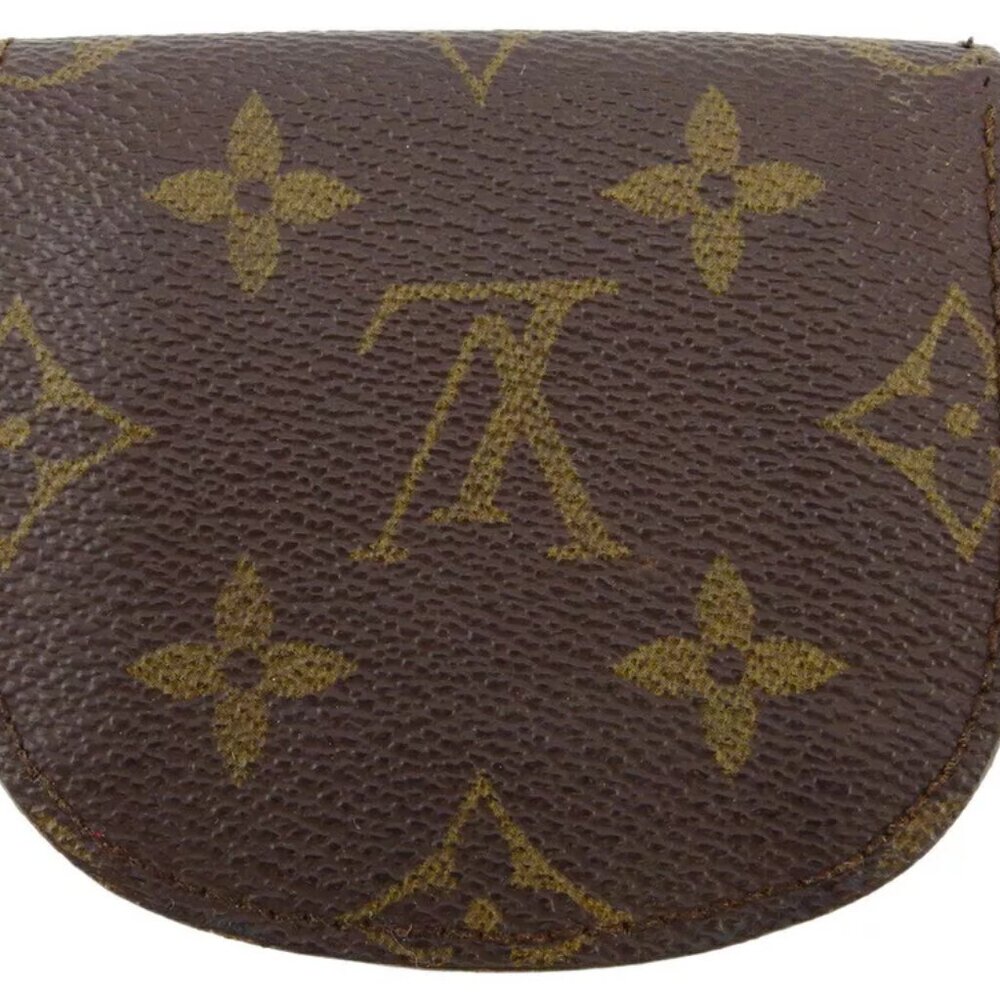 Louis Vuitton Coin Case Monogram Beige Monogram Canvas Authentic Used T18750 - Picture 2 of 8